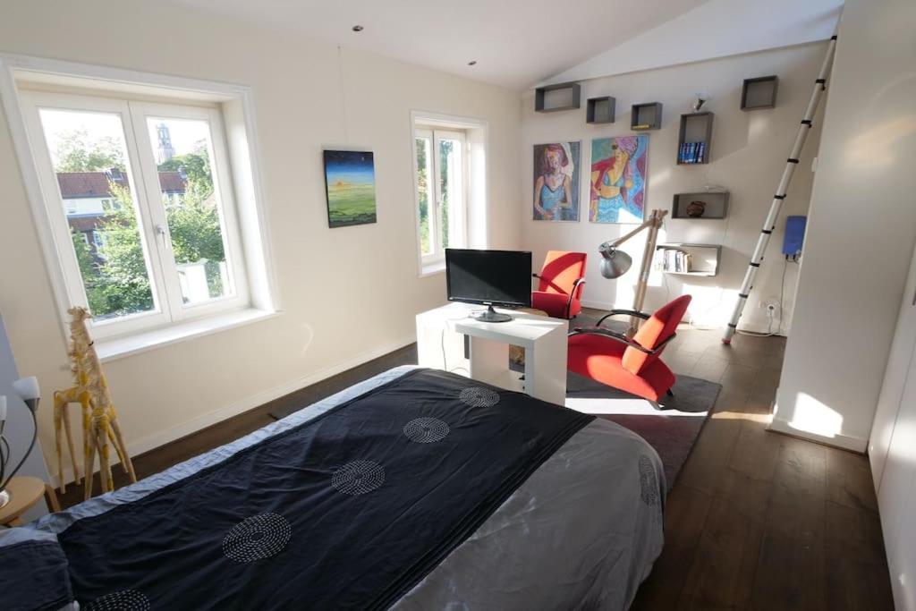 Modern Genieten In Oud Binnenstadspand Amersfoort Luaran gambar